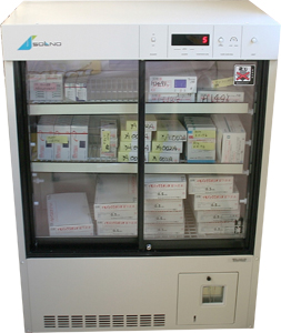 温度記録計付　ワクチン専用冷蔵庫